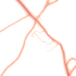 Daytime road noise heatmap for OX29 9TZ