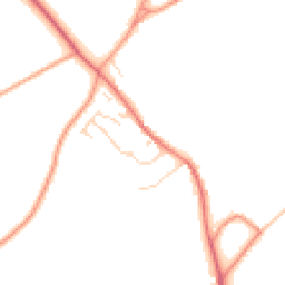 Daytime road noise heatmap for OX29 9UG