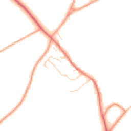 Daytime road noise heatmap for OX29 9UL
