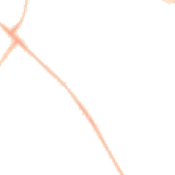 Night-time road noise heatmap for OX3 0AB