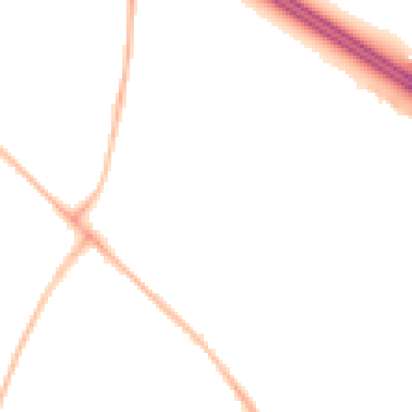 Night-time road noise heatmap for OX3 0AE
