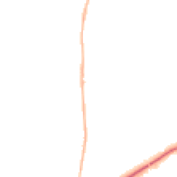 Night-time road noise heatmap for OX3 0EA
