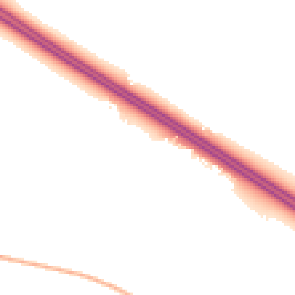 Night-time road noise heatmap for OX3 0FQ