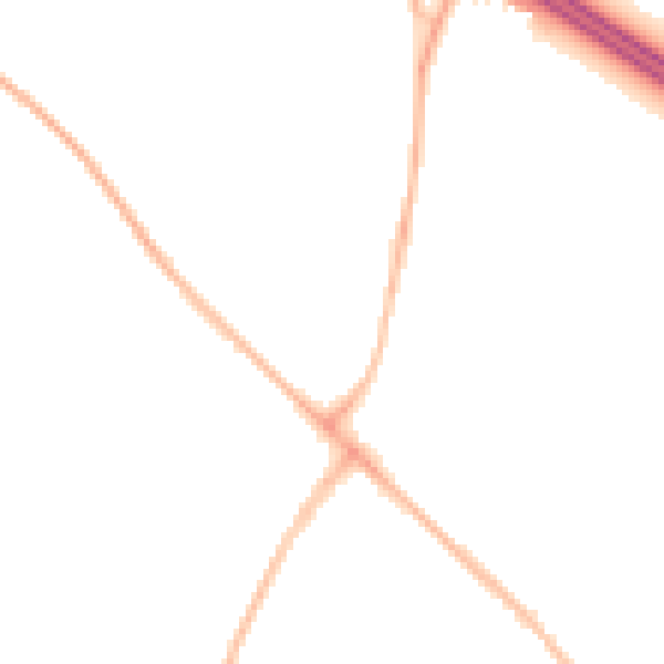 Night-time road noise heatmap for OX3 0NH