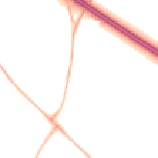 Night-time road noise heatmap for OX3 0NP