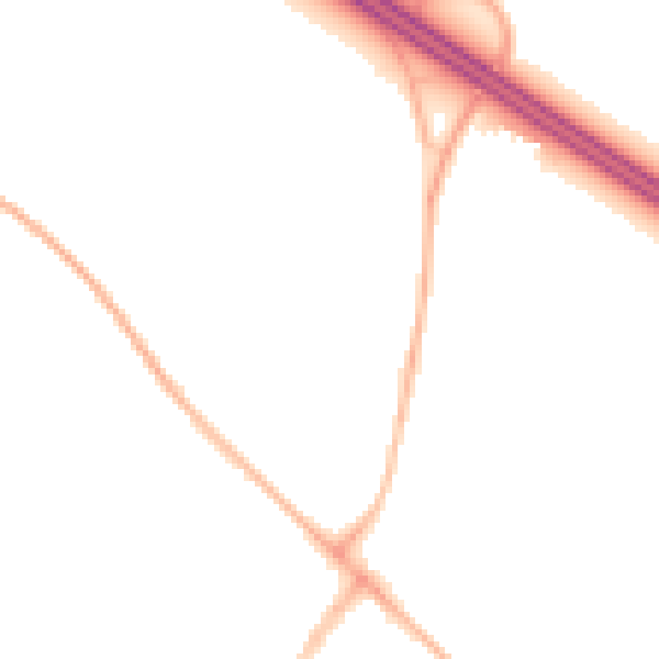 Night-time road noise heatmap for OX3 0NX