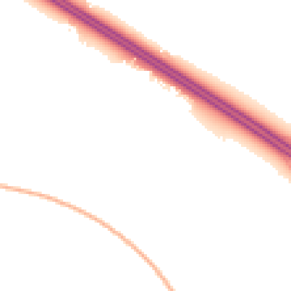 Night-time road noise heatmap for OX3 0PY