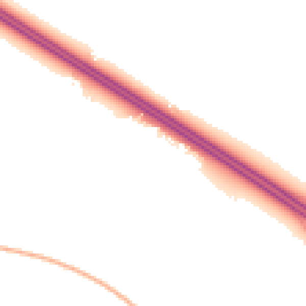 Night-time road noise heatmap for OX3 0QP