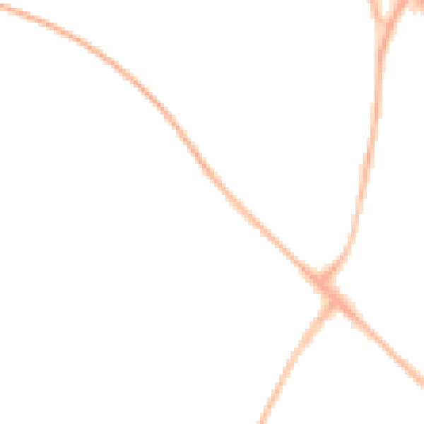 Night-time road noise heatmap for OX3 0RQ