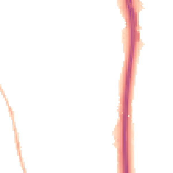 Night-time road noise heatmap for OX3 8FS