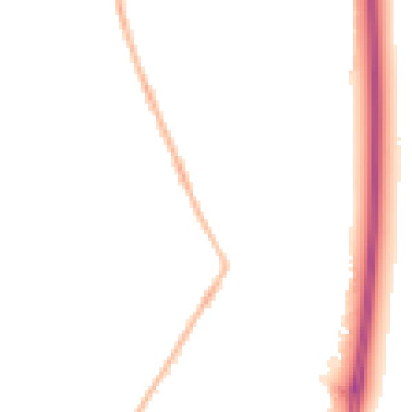 Night-time road noise heatmap for OX3 8FU