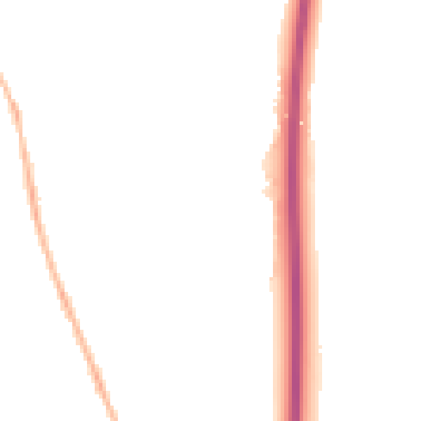 Night-time road noise heatmap for OX3 8RD