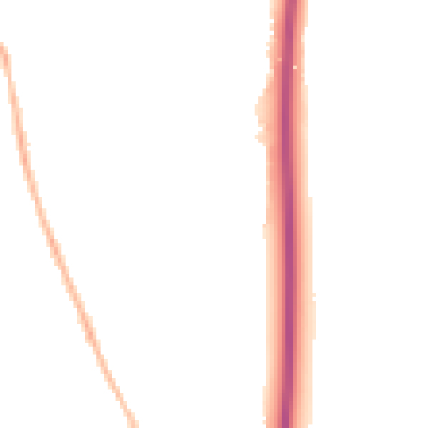 Night-time road noise heatmap for OX3 8RW