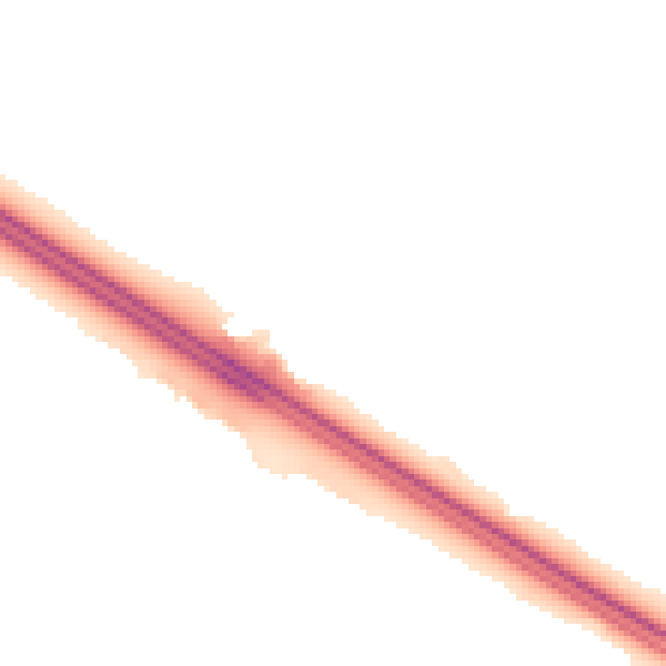 Night-time road noise heatmap for OX3 9FQ