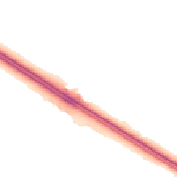 Night-time road noise heatmap for OX3 9FZ