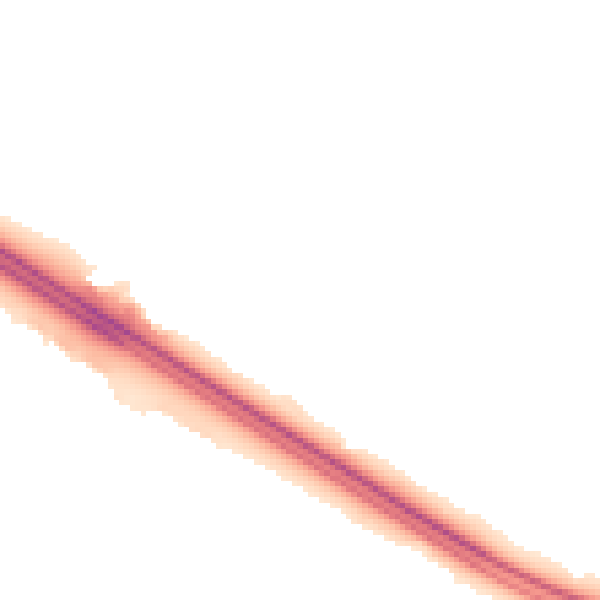 Night-time road noise heatmap for OX3 9GF
