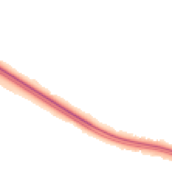 Night-time road noise heatmap for OX3 9GT