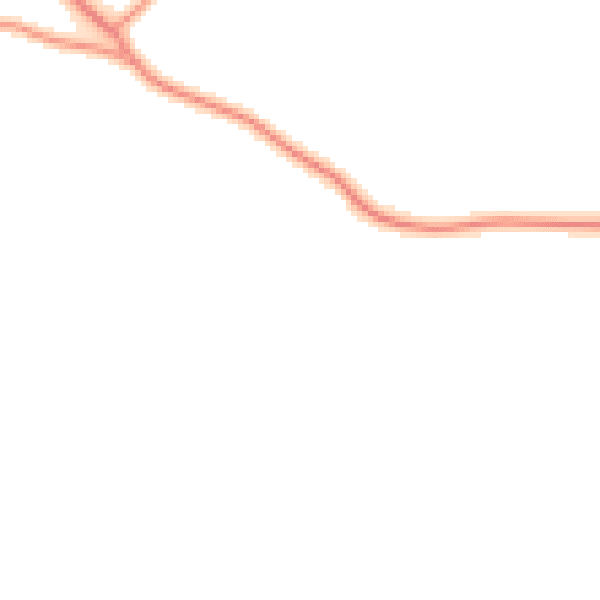 Daytime road noise heatmap for OX3 9SR