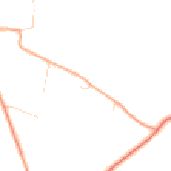 Daytime road noise heatmap for OX3 9UB