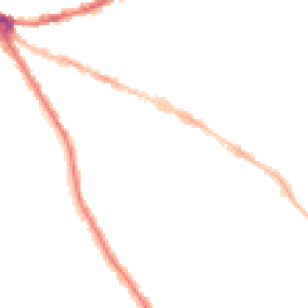 Night-time road noise heatmap for OX4 1BP