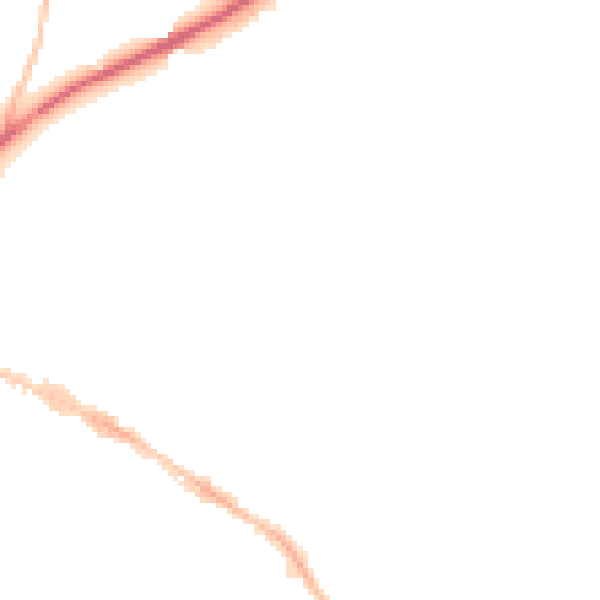 Night-time road noise heatmap for OX4 1BT