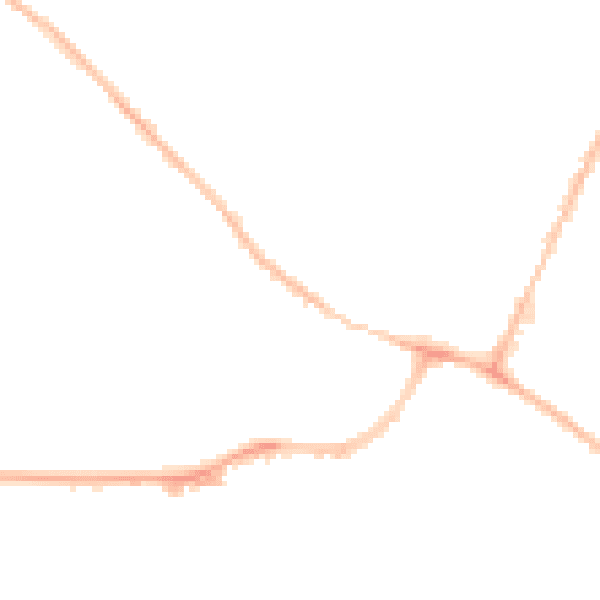 Night-time road noise heatmap for OX4 2EA