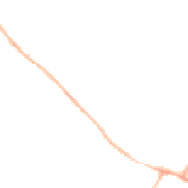 Night-time road noise heatmap for OX4 2HH