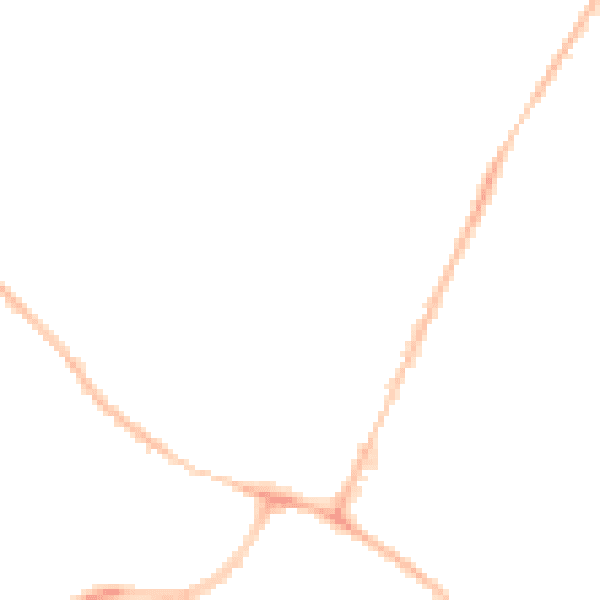 Night-time road noise heatmap for OX4 2LD