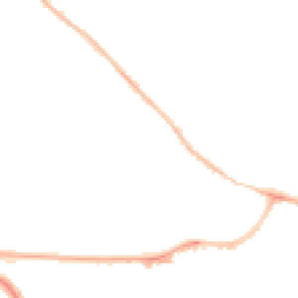 Night-time road noise heatmap for OX4 3EH