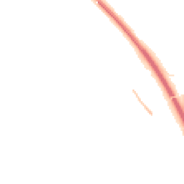 Night-time road noise heatmap for OX4 4XZ