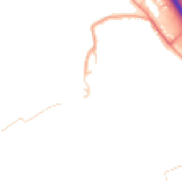 Daytime road noise heatmap for OX4 4YA