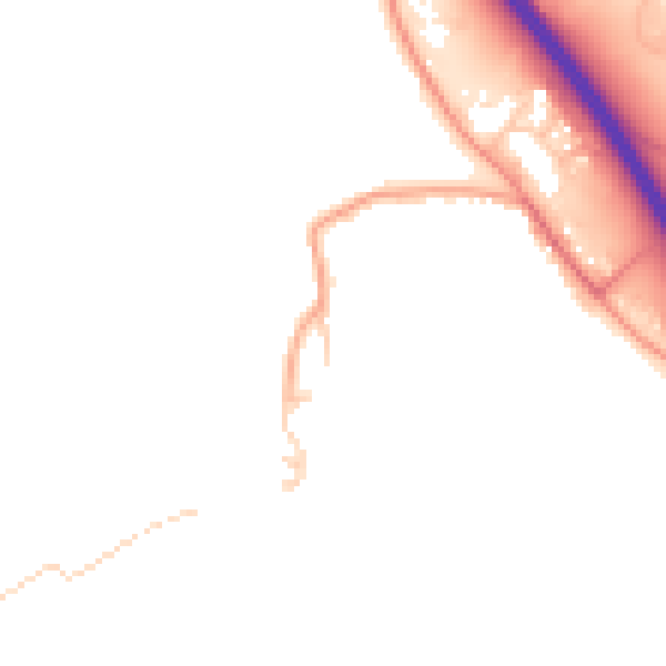 Daytime road noise heatmap for OX4 4YF
