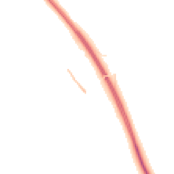 Night-time road noise heatmap for OX4 4YW