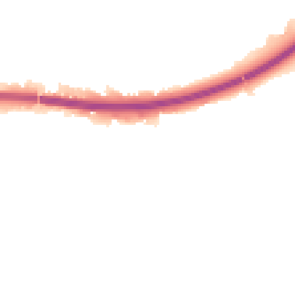 Night-time road noise heatmap for OX4 6JS