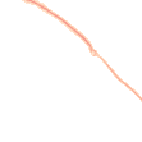 Night-time road noise heatmap for OX4 7UR