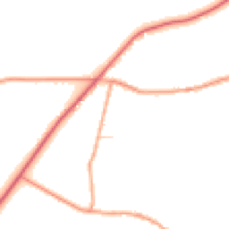 Daytime road noise heatmap for OX7 3AP