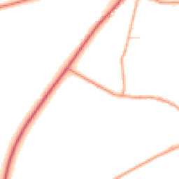 Daytime road noise heatmap for OX7 3AR