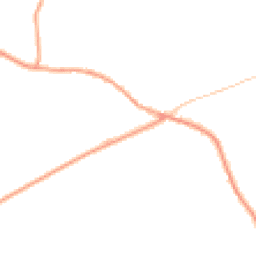 Daytime road noise heatmap for OX7 3AX