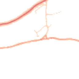 Daytime road noise heatmap for OX7 3BY