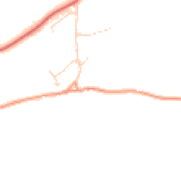Daytime road noise heatmap for OX7 3BZ