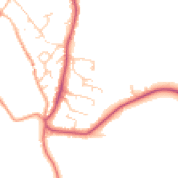 Daytime road noise heatmap for OX7 3HB