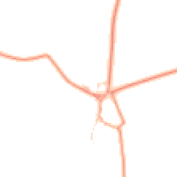 Daytime road noise heatmap for OX7 3JT