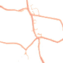 Daytime road noise heatmap for OX7 3LJ