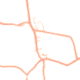 Daytime road noise heatmap for OX7 3LN