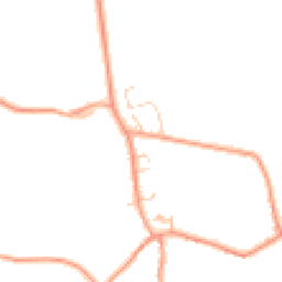 Daytime road noise heatmap for OX7 3NL