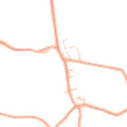 Daytime road noise heatmap for OX7 3NN