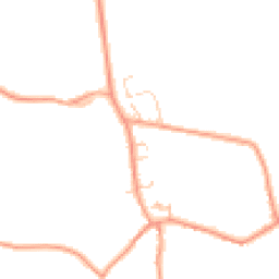 Daytime road noise heatmap for OX7 3NW