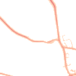Daytime road noise heatmap for OX7 3NY