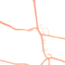 Daytime road noise heatmap for OX7 3PA