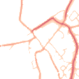 Daytime road noise heatmap for OX7 3PH